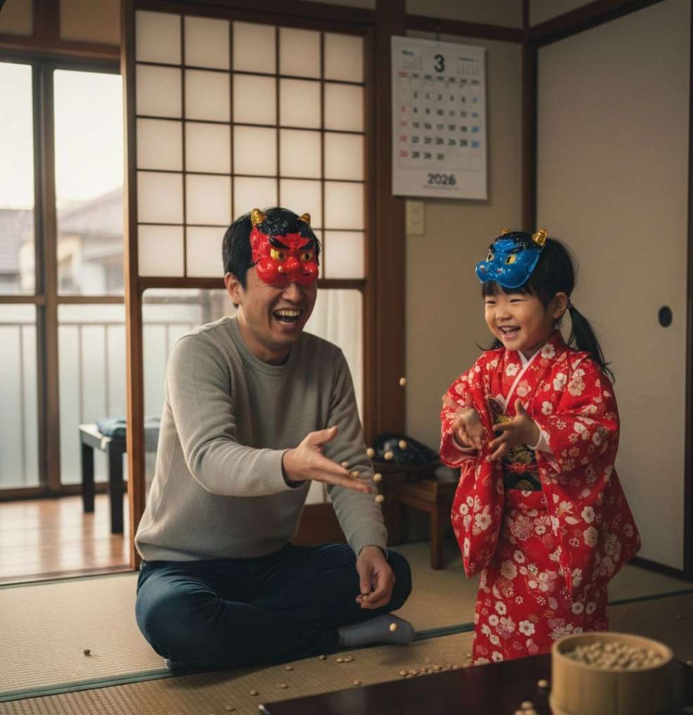 痛みという鬼を追い払いましょう！